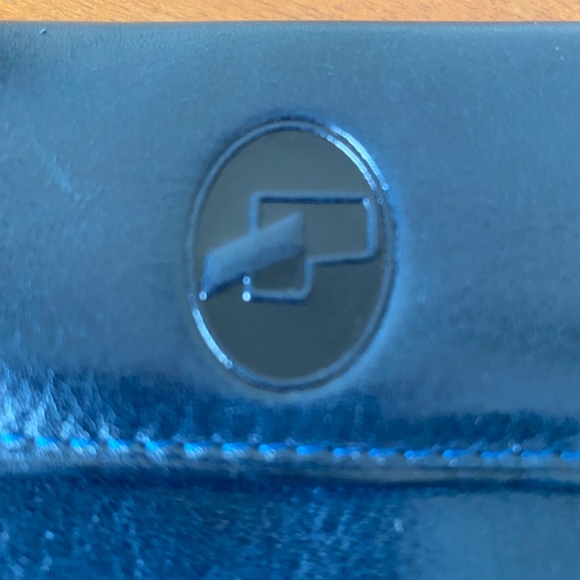 Rare Pedano Canada Womans Navy Leather Wallet - Picture 2 of 8